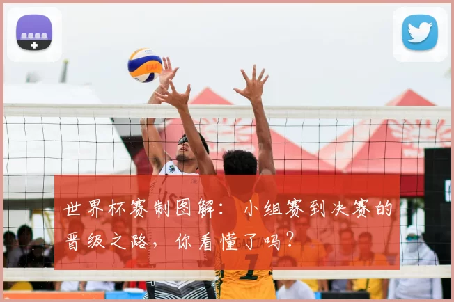 世界杯赛制图解：小组赛到决赛的晋级之路，你看懂了吗？
