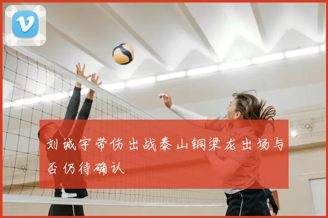 刘诚宇带伤出战泰山铜梁龙出场与否仍待确认